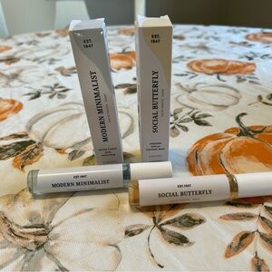 Bundle of 2 H&M travel size fragrances: Modern Minimalist & Social Butterfly